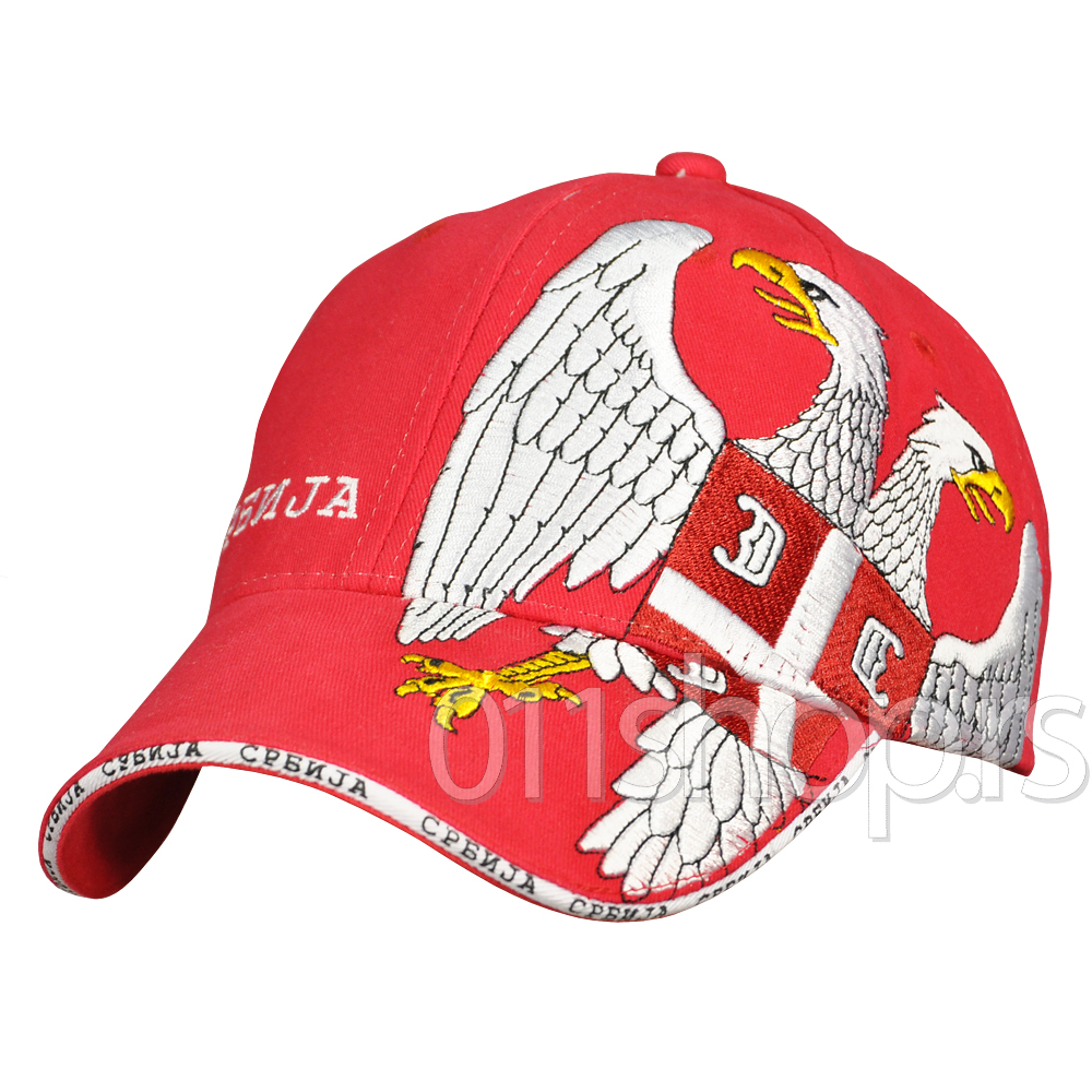 Кaчкeт Србијa - Грб (црвeни)