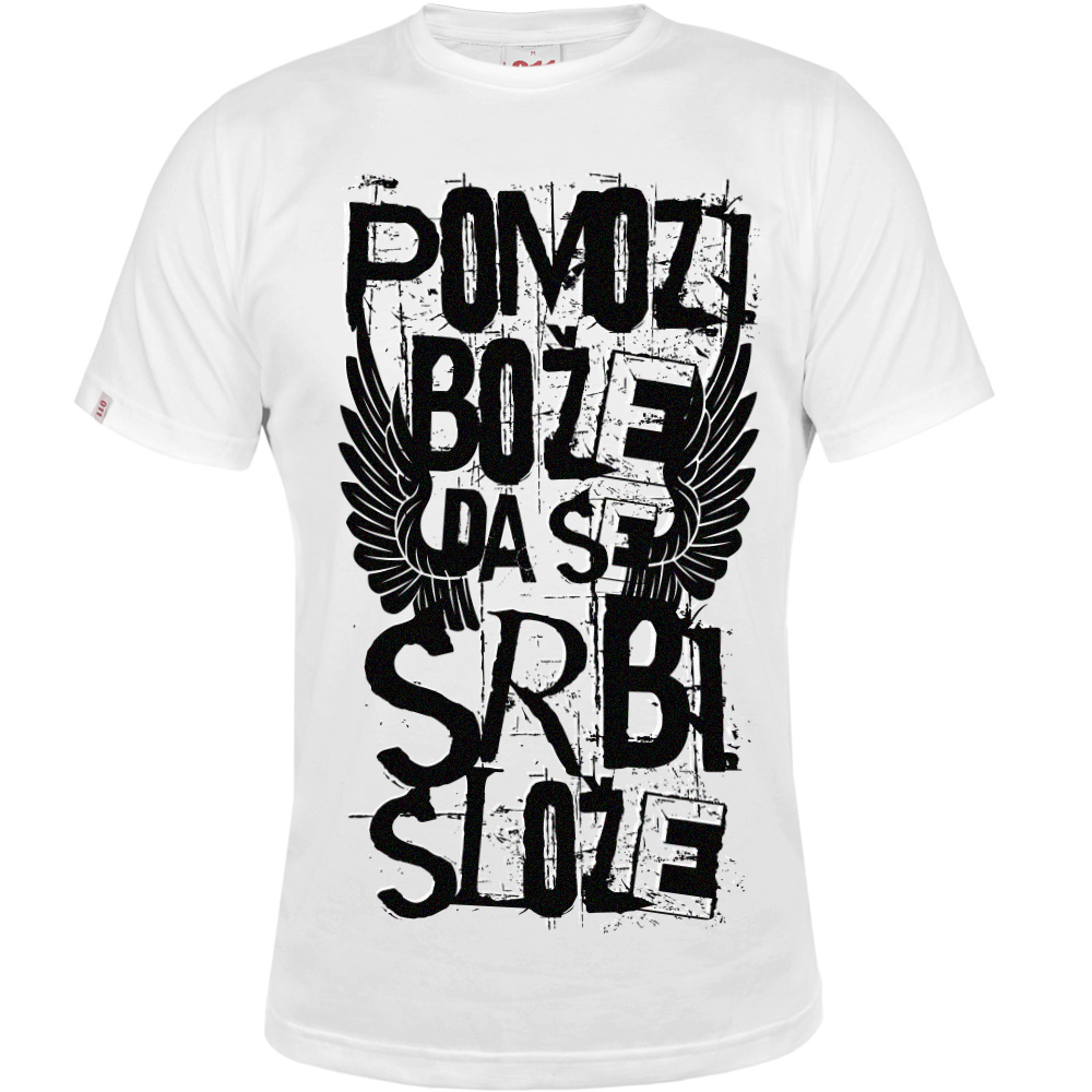 Majica Pomozi Bože da se Srbi slože
