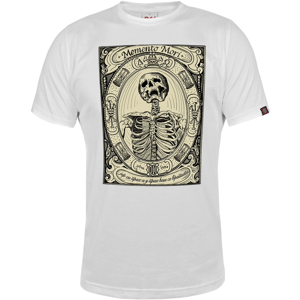Majica Memento Mori - jer si prah i u prah ćeš se vratiti