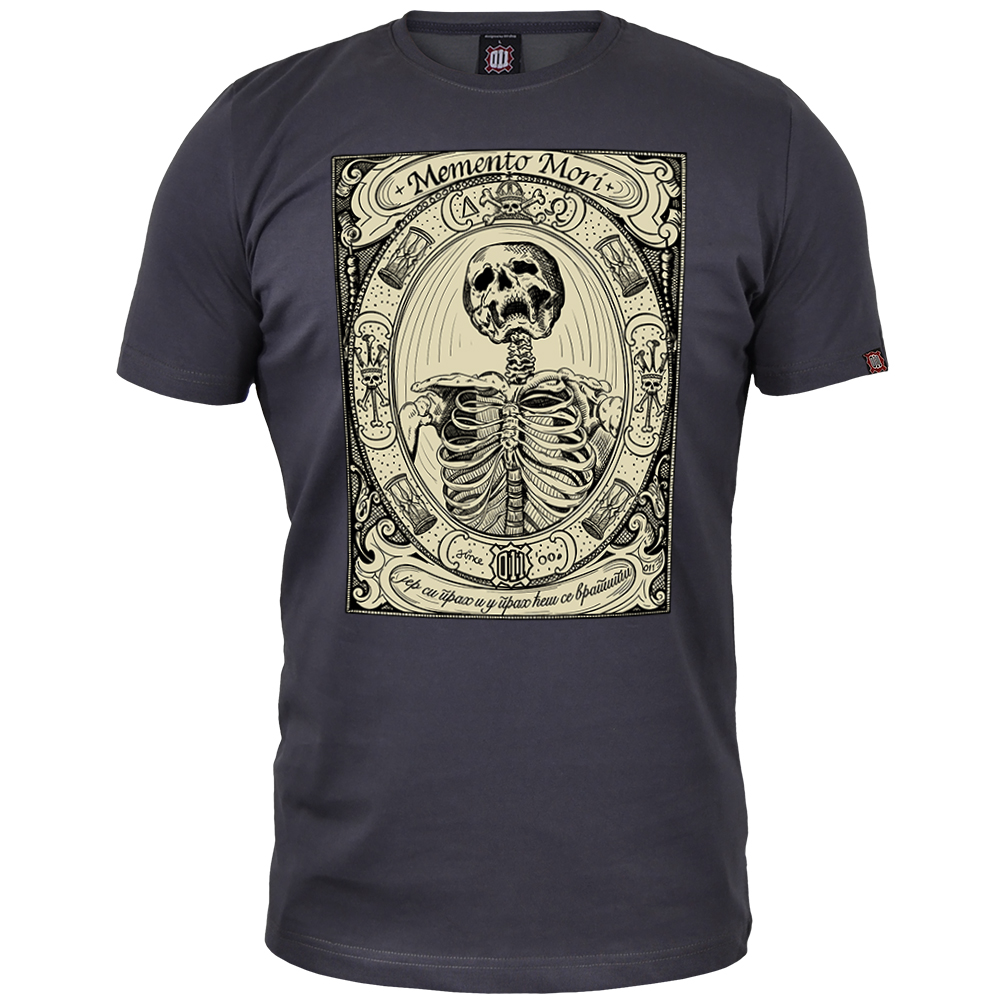 Majica Memento Mori - jer si prah i u prah ćeš se vratiti