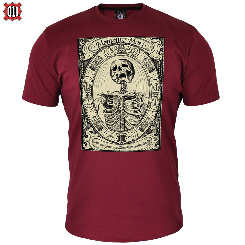 Majica Memento Mori - jer si prah i u prah ćeš se vratiti