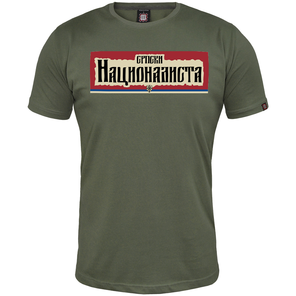 T-shirt Serbian nationalist