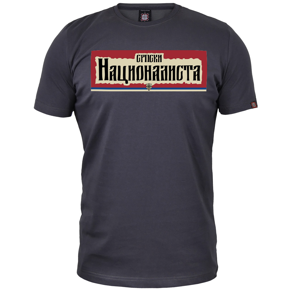 T-shirt Serbian nationalist