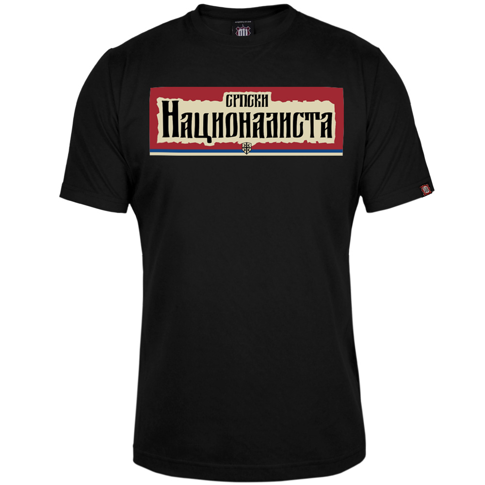 T-shirt Serbian nationalist
