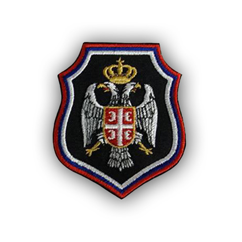Našivak Grb na štitu (crni)