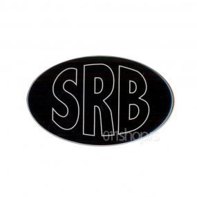 3D magnet - SRB (crni)
