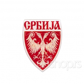 3D stiker - grb Nemanjića u štitu