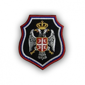 Našivak Grb na štitu (crni)